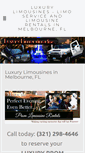 Mobile Screenshot of luxurylimos.net